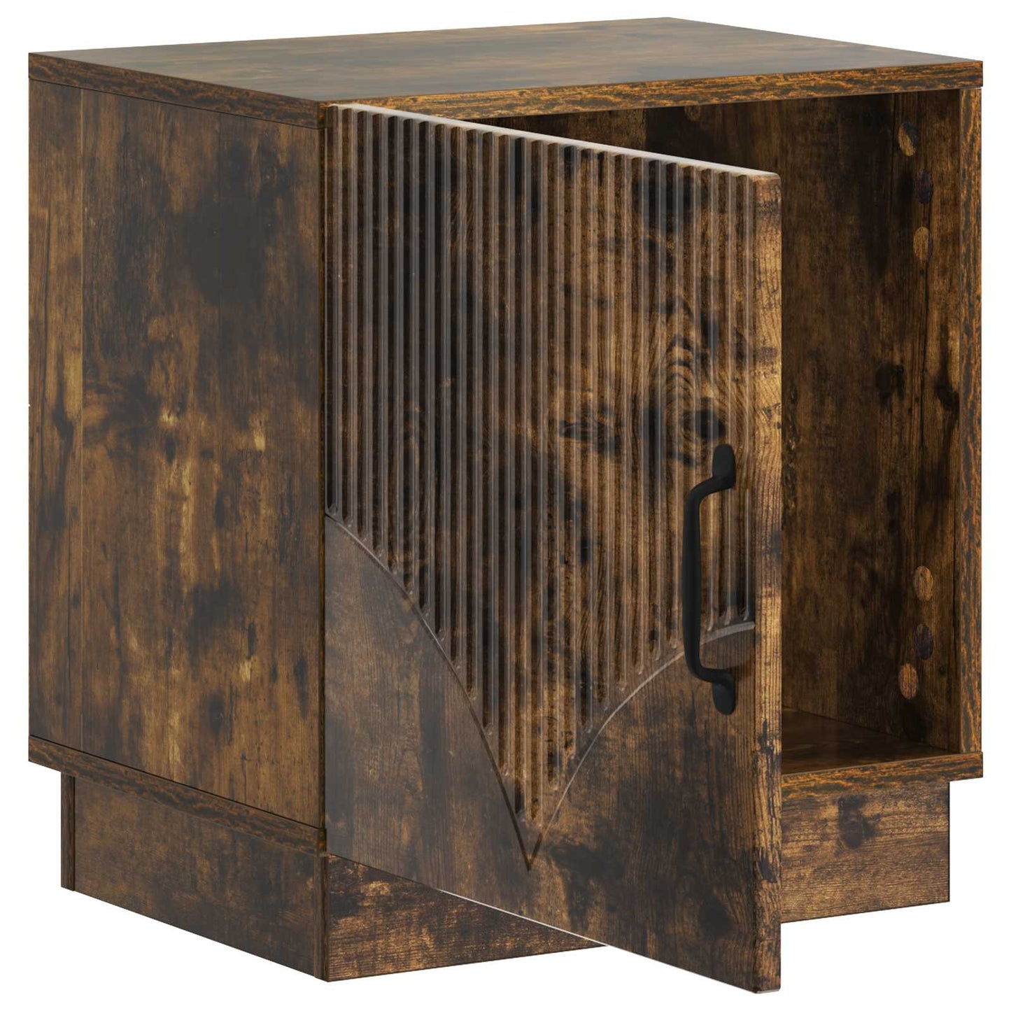 Comodino Rovere Fumo 43 x 34,5 x 47 cm Legno ingegnerizzato | homemem39