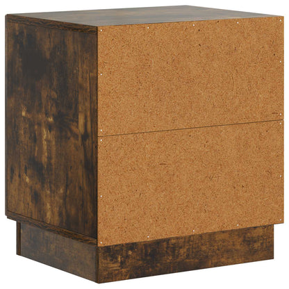 Comodino 2 pcs Rovere Fumo 43 x 34,5 x 47 cm | homemem39
