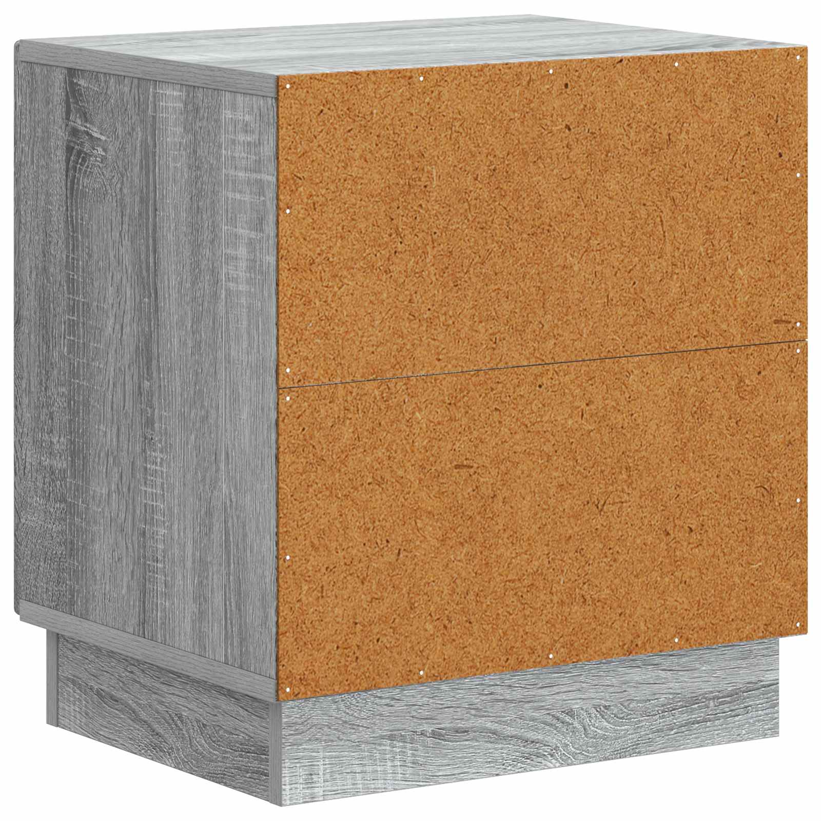 Comodino Sonoma grigio 43 x 34,5 x 47 cm Legno ingegnerizzato | homemem39
