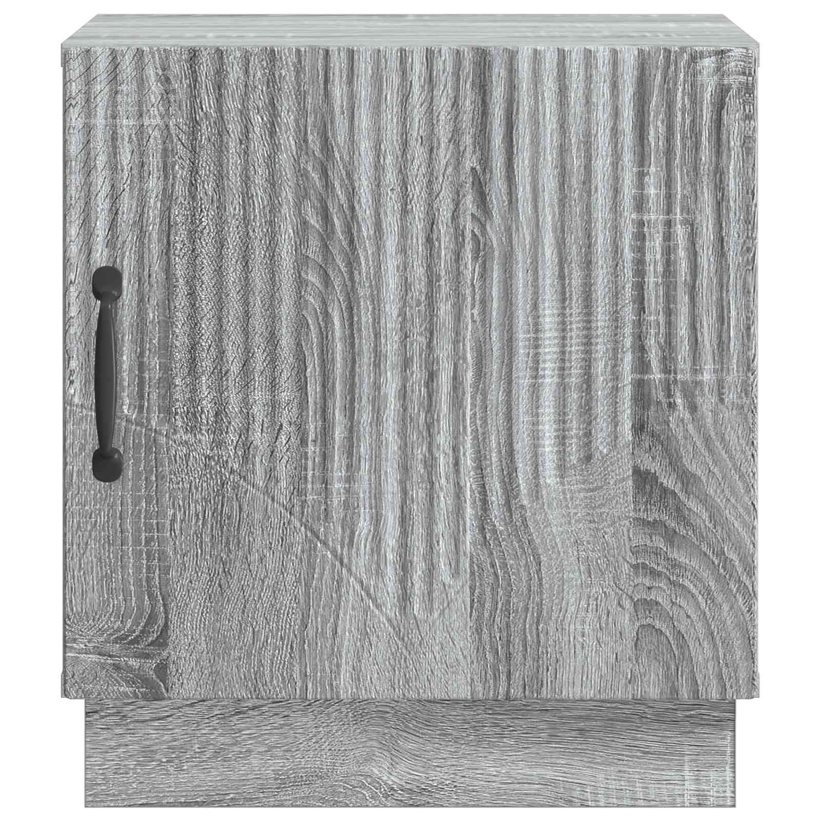 Comodino Sonoma grigio 43 x 34,5 x 47 cm Legno ingegnerizzato | homemem39