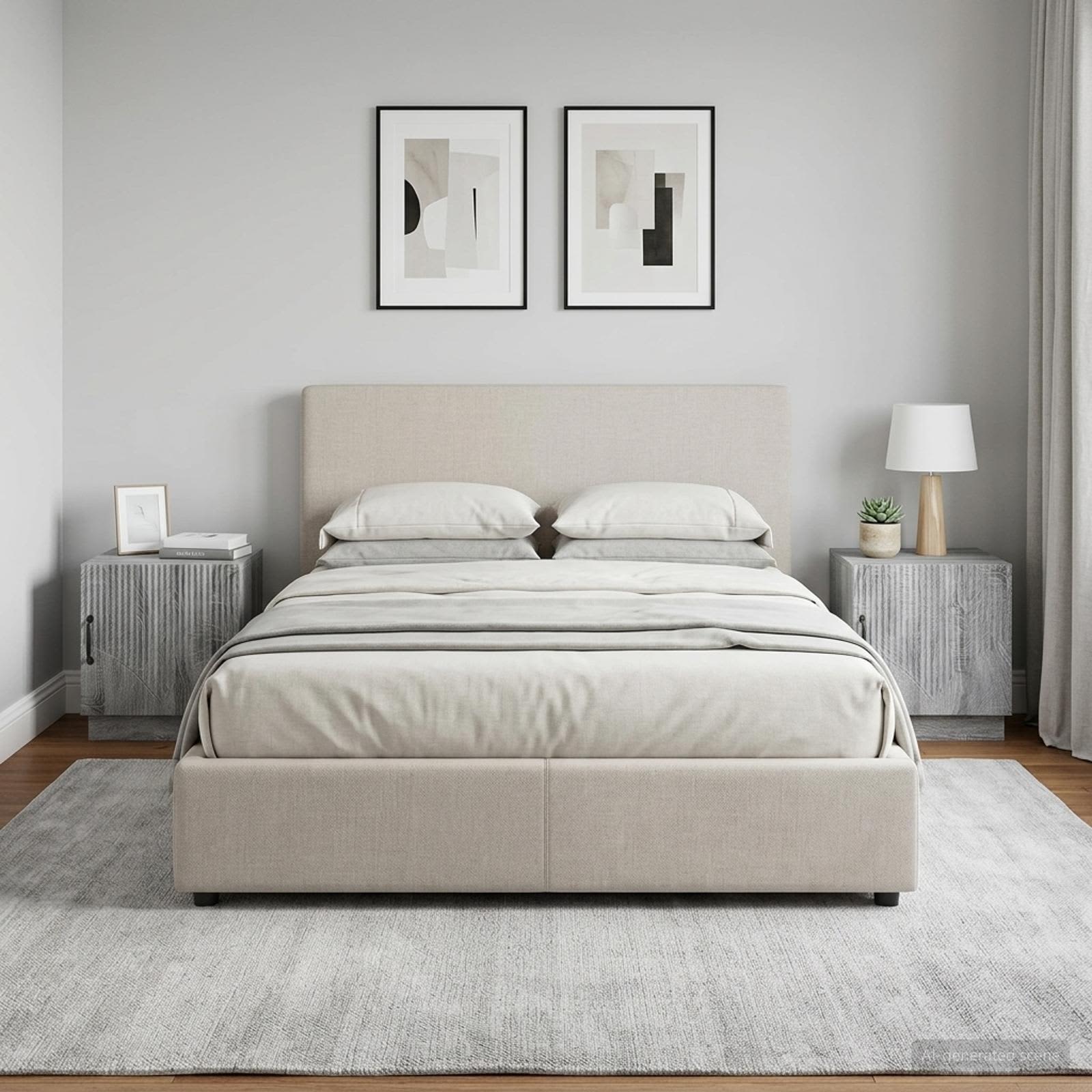 Comodino 2 pcs Sonoma grigio 43 x 34,5 x 47 cm | homemem39