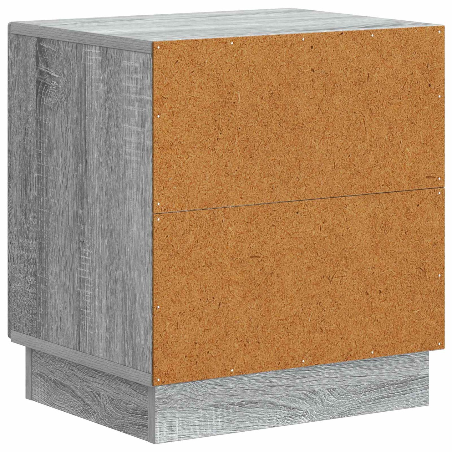 Comodino 2 pcs Sonoma grigio 43 x 34,5 x 47 cm | homemem39