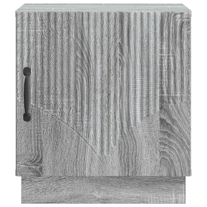 Comodino 2 pcs Sonoma grigio 43 x 34,5 x 47 cm | homemem39