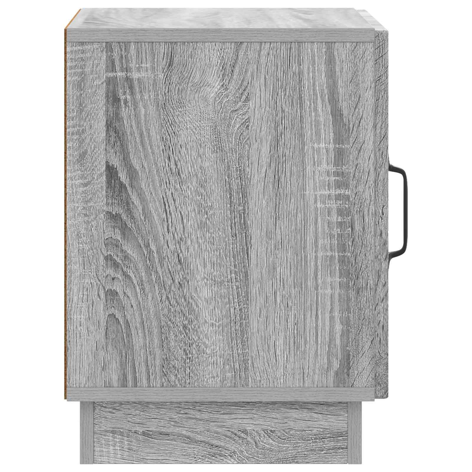 Comodino 2 pcs Sonoma grigio 43 x 34,5 x 47 cm | homemem39