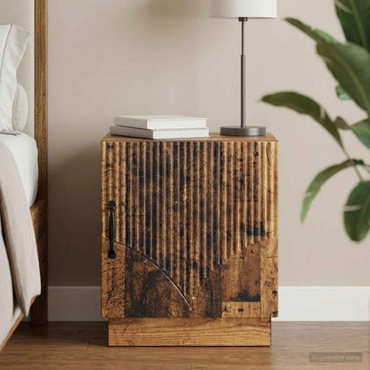 Comodino Legno antico 43 x 34,5 x 47 cm Legno ingegnerizzato | homemem39