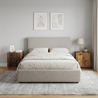 Comodino 2 pz Legno antico 43 x 34,5 x 47 cm