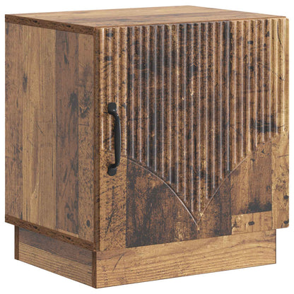 Comodino 2 pcs Legno antico 43 x 34,5 x 47 cm | homemem39