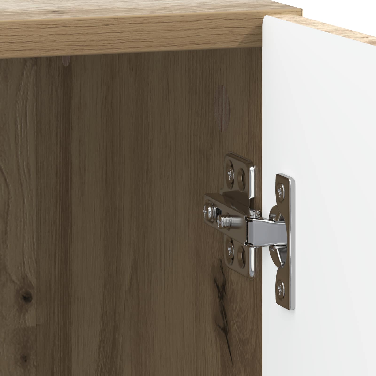 Comodino Rovere Artigianale 43 x 34,5 x 47 cm | homemem39