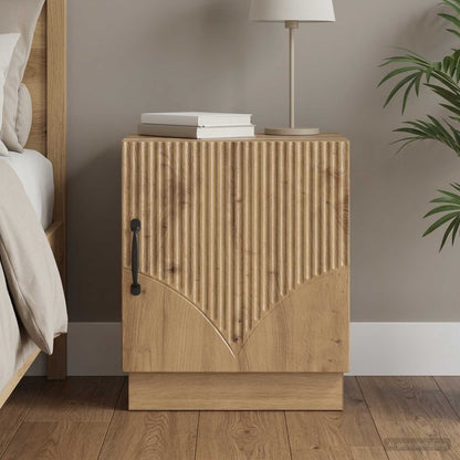 Comodino Rovere Artigianale 43 x 34,5 x 47 cm | homemem39