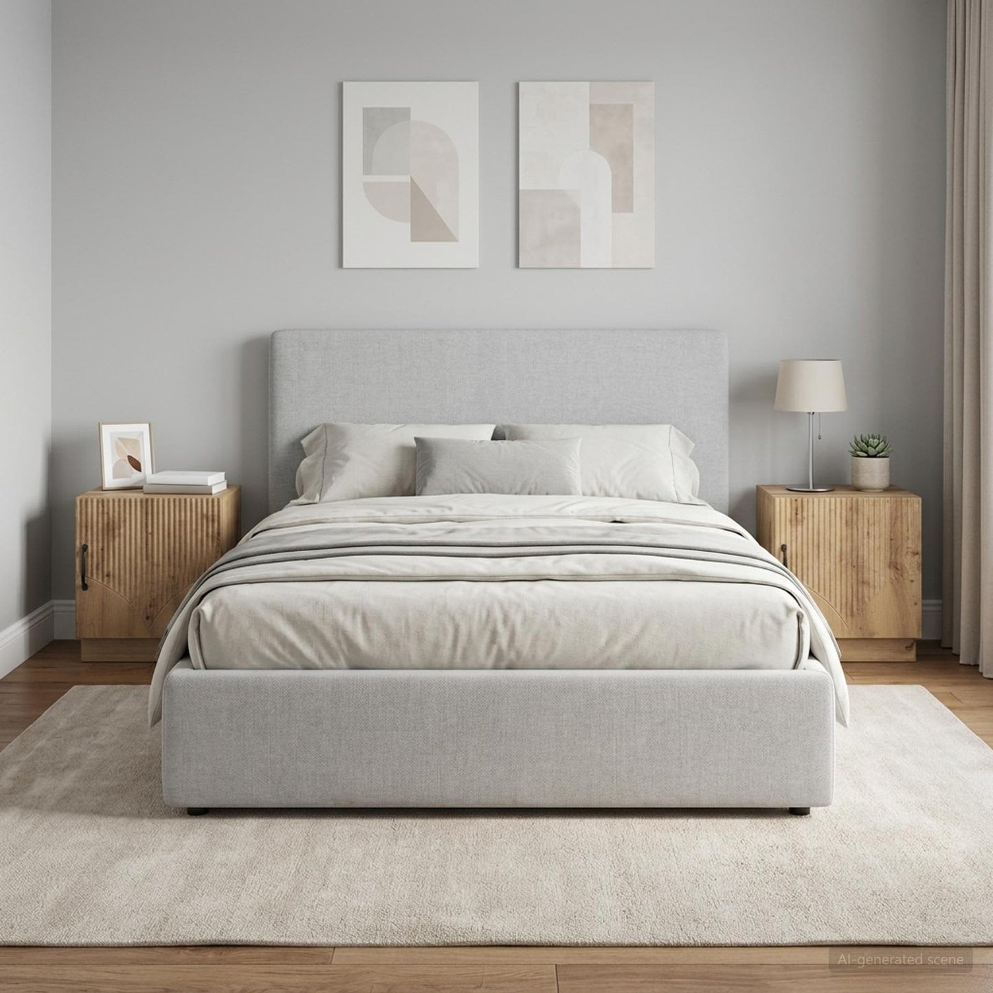 Comodino 2 pz Rovere Artigianale 43 x 34,5 x 47 cm