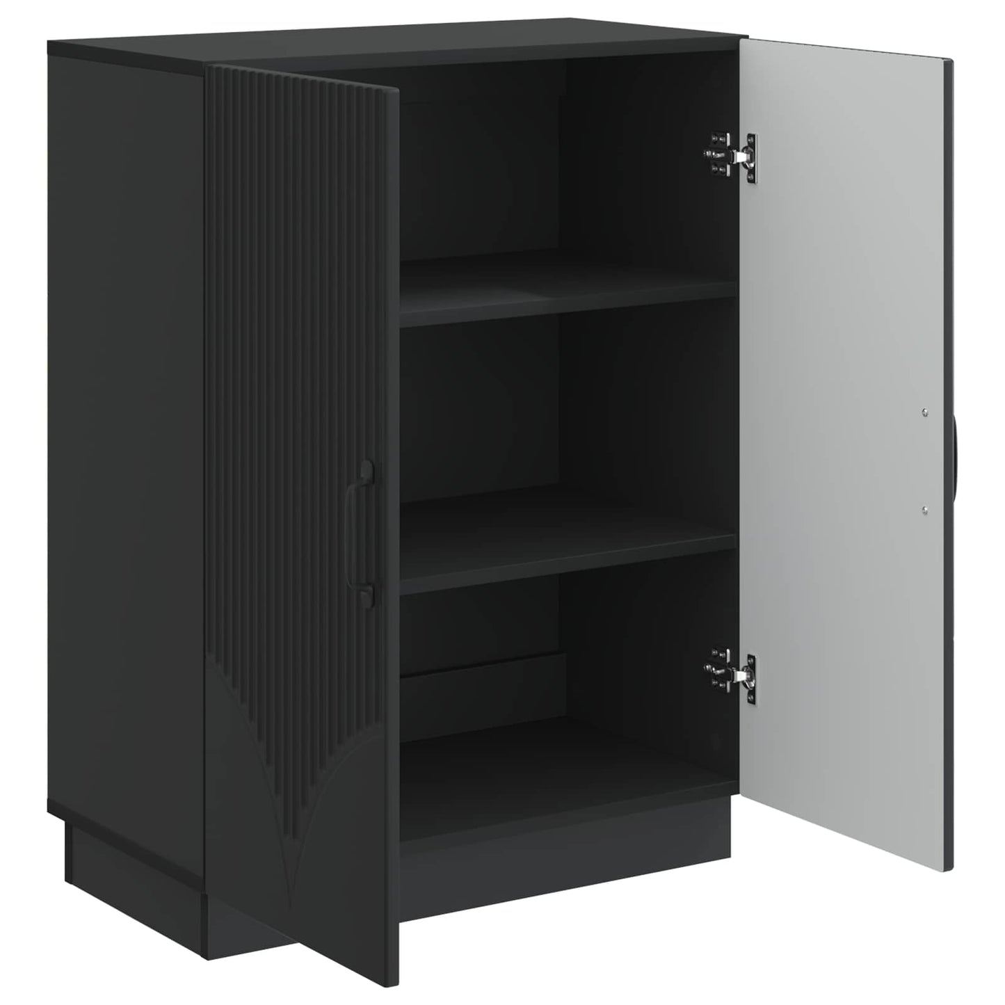 Credenza Nero 66 x 34,5 x 87 cm Legno ingegnerizzato | homemem39