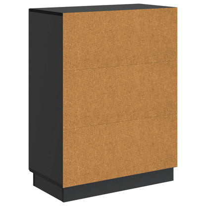 Credenza Nero 66 x 34,5 x 87 cm Legno ingegnerizzato | homemem39