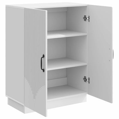 Credenza Bianco Lucido 66 x 34,5 x 87 cm Legno ingegnerizzato | homemem39