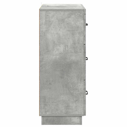 Mobile con Cassetti Grigio Cemento 66 x 34,5 x 87 cm