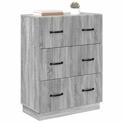 Mobile con Cassetti Grigio Sonoma 66 x 34,5 x 87 cm | homemem39