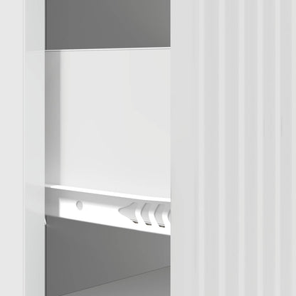 Mobile con Cassetti Bianco Lucido 33 x 34,5 x 87 cm