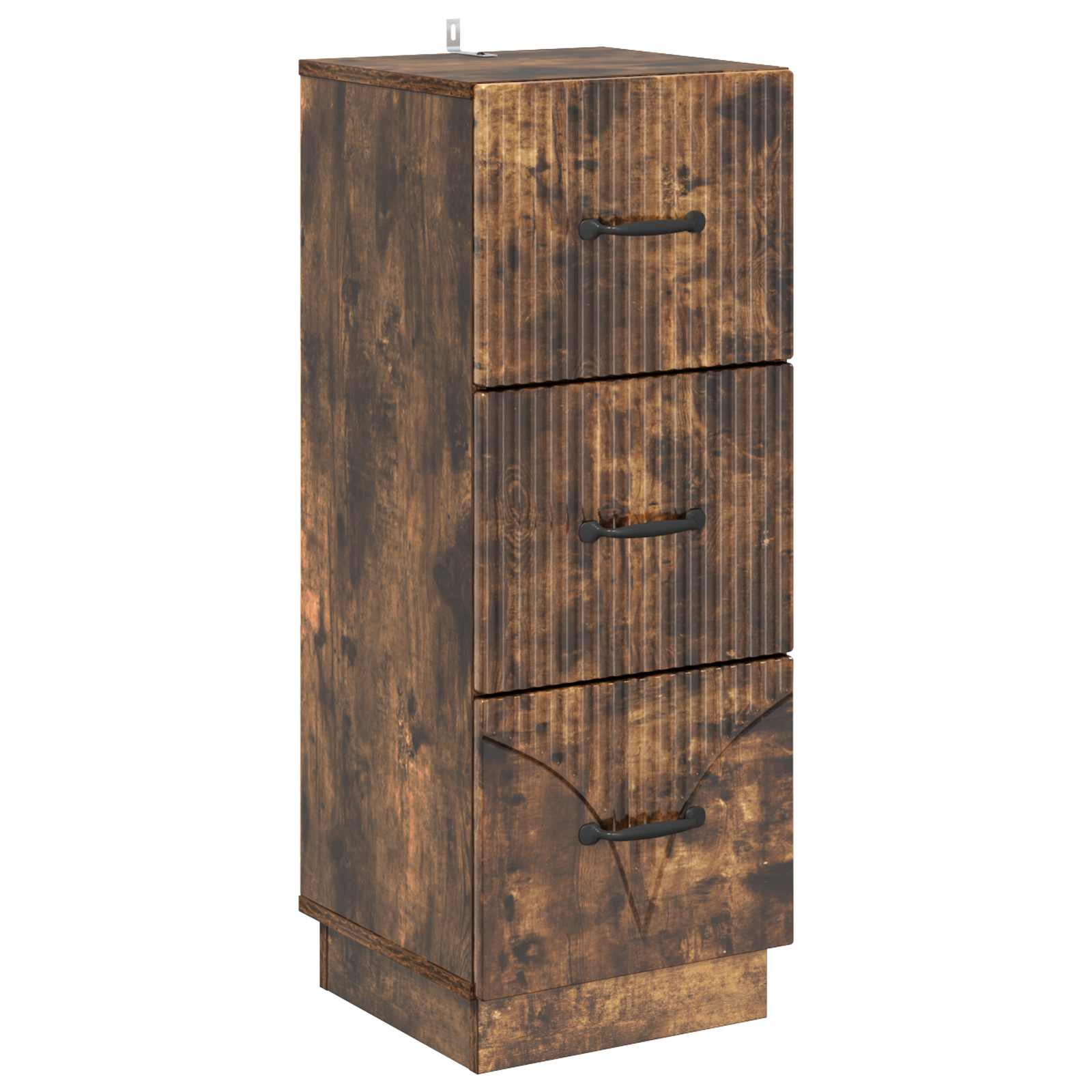 Mobile con Cassetti Rovere Fumo 33 x 34,5 x 87 cm | homemem39