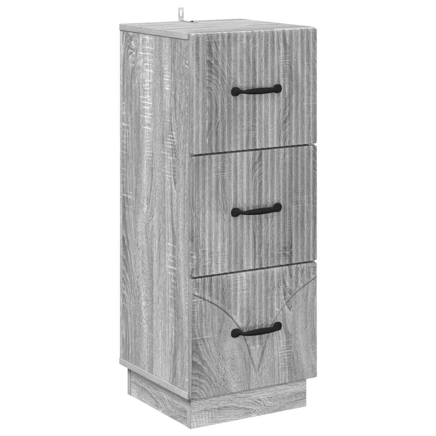 Mobile con Cassetti Grigio Sonoma 33 x 34,5 x 87 cm | homemem39