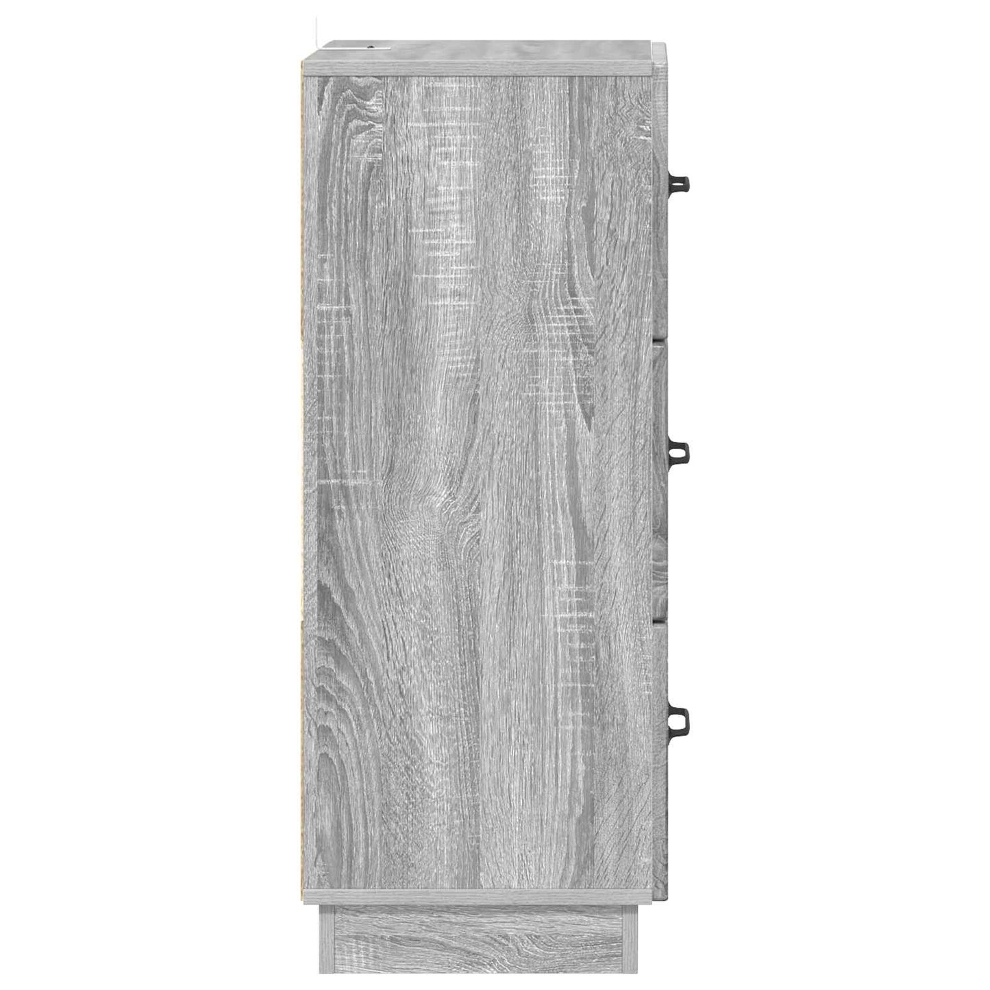 Mobile con Cassetti Grigio Sonoma 33 x 34,5 x 87 cm | homemem39