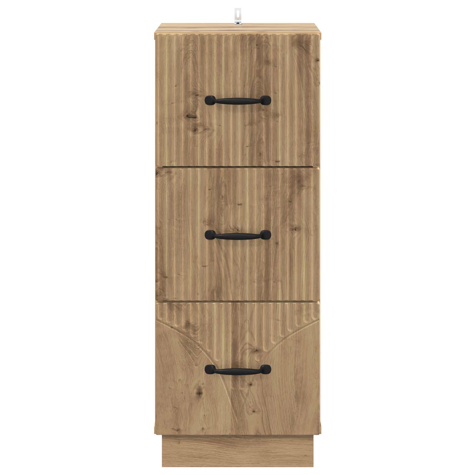 Mobile con Cassetti Rovere Artigianale 33 x 34,5 x 87 cm | homemem39