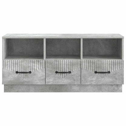 Mobile TV con cassetto Grigio Cemento 102 x 34,5 x 47 cm | homemem39