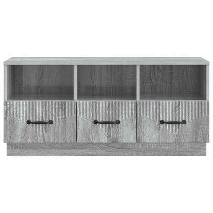 Mobile TV Grigio Sonoma 102 x 34,5 x 47 cm Legno ingegnerizzato | homemem39