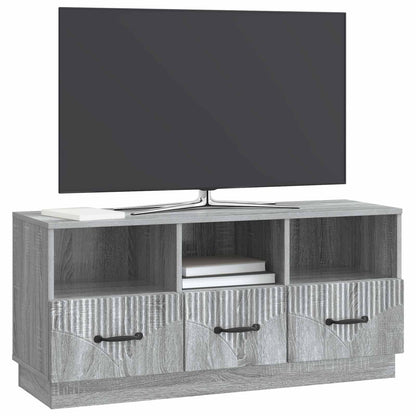 Mobile TV Grigio Sonoma 102 x 34,5 x 47 cm Legno ingegnerizzato | homemem39