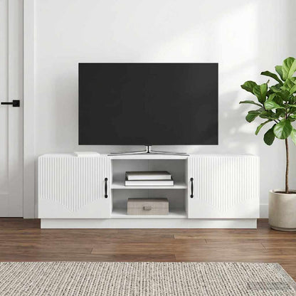 Mobile TV Bianco 150 x 31 x 47 cm Legno ingegnerizzato