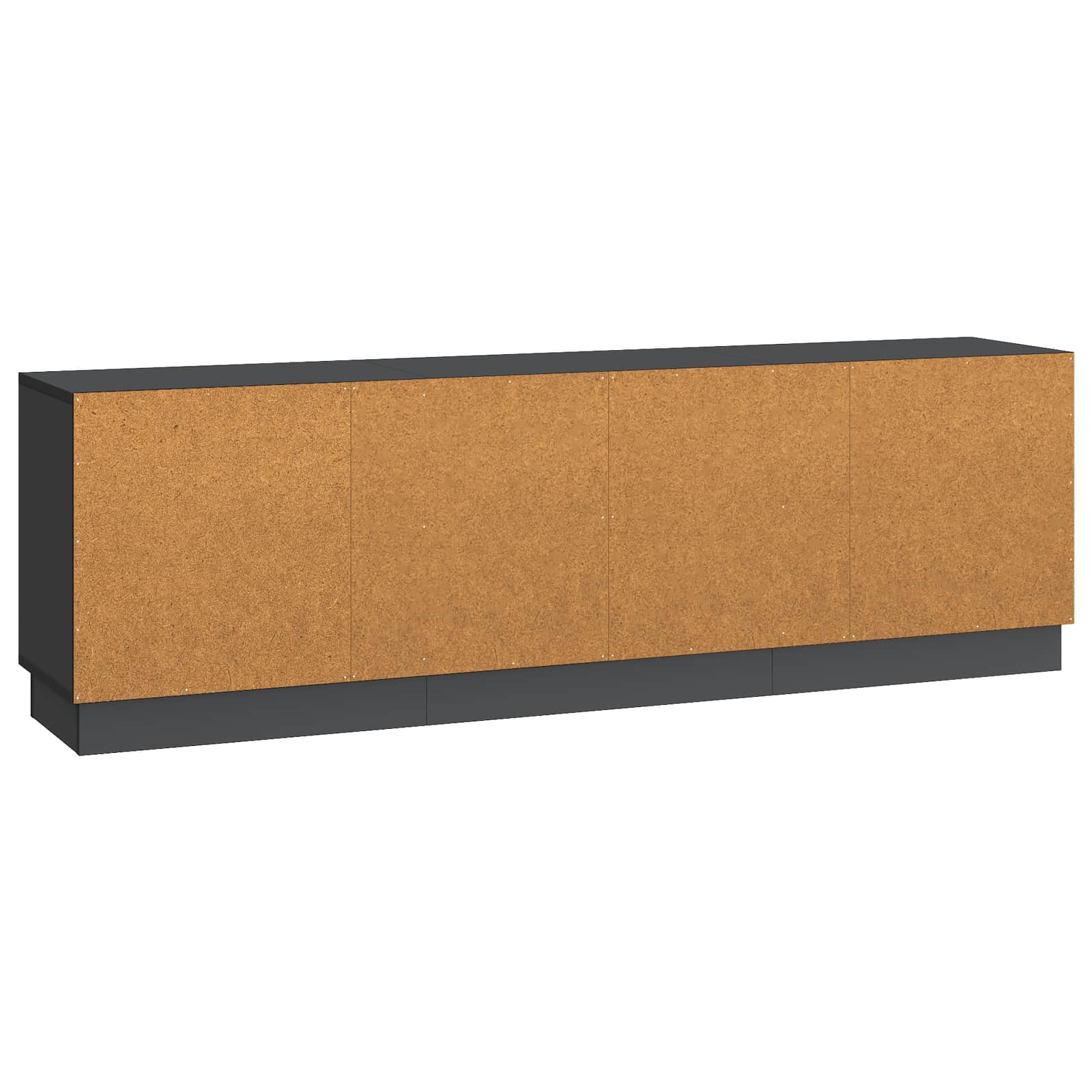 Mobile TV Nero 150 x 31 x 47 cm Legno ingegnerizzato | homemem39