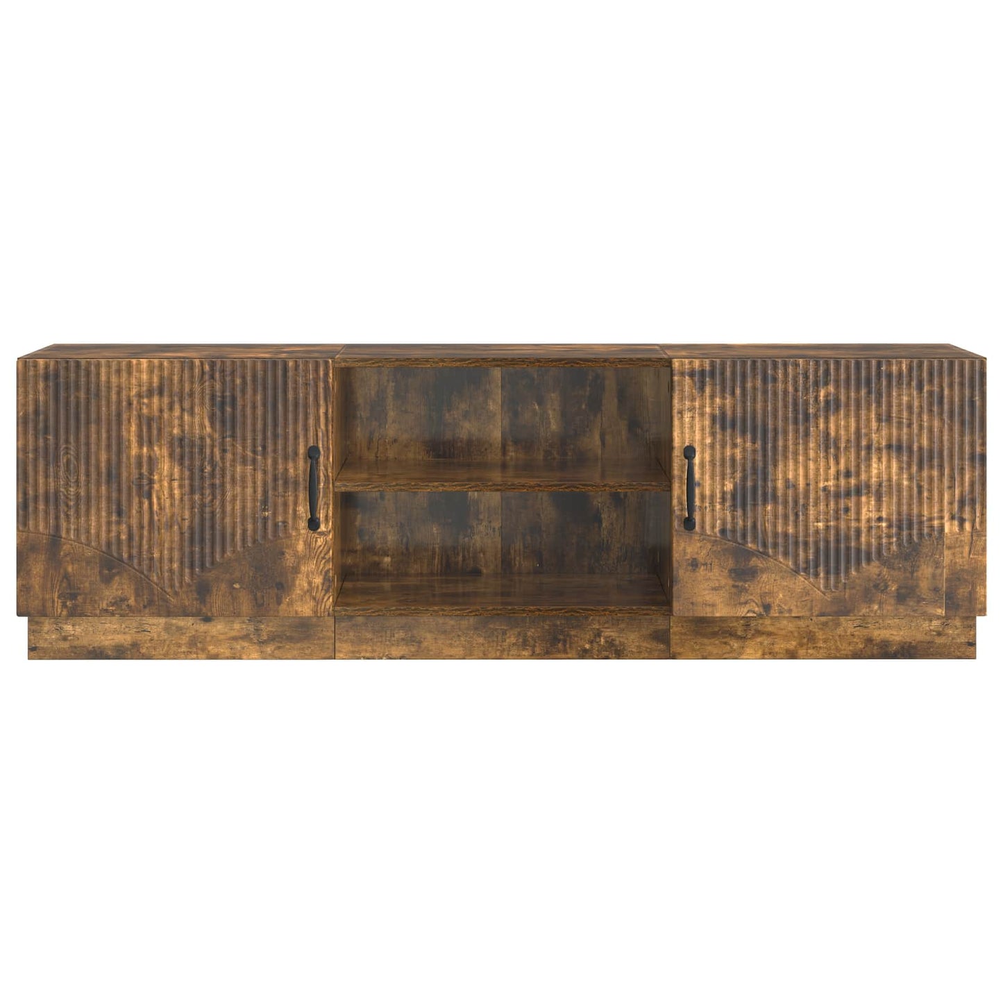 Mobile TV Rovere Fumo 150 x 31 x 47 cm Legno ingegnerizzato | homemem39