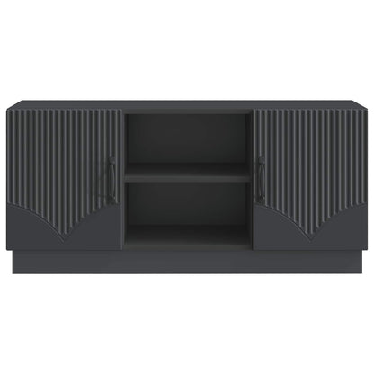 Mobile TV Nero 102 x 34,5 x 47 cm Legno ingegnerizzato