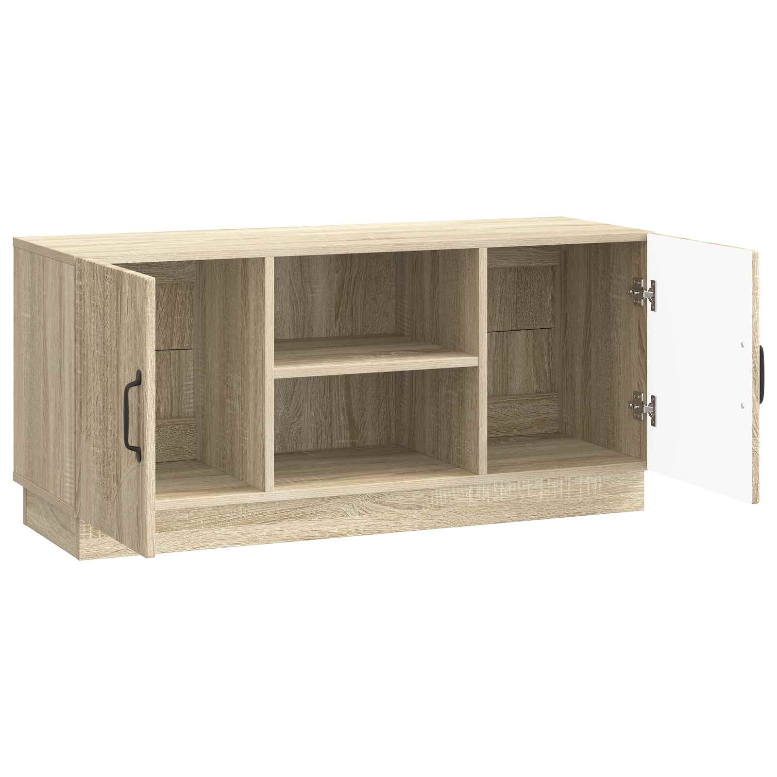 Mobile TV Rovere Sonoma 102 x 34,5 x 47 cm Legno ingegnerizzato | homemem39