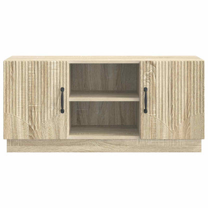 Mobile TV Rovere Sonoma 102 x 34,5 x 47 cm Legno ingegnerizzato | homemem39