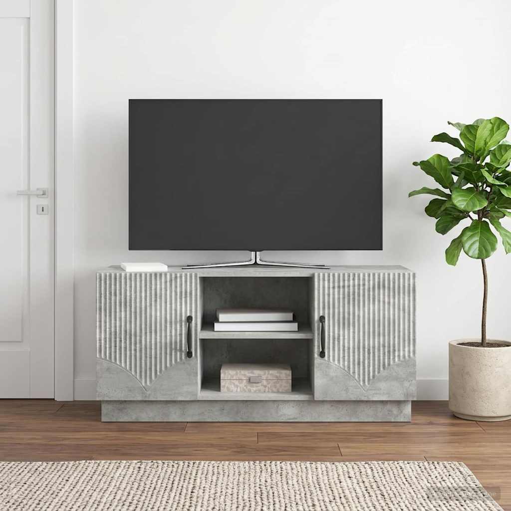 Mobile TV Grigio Cemento 102 x 34,5 x 47 cm