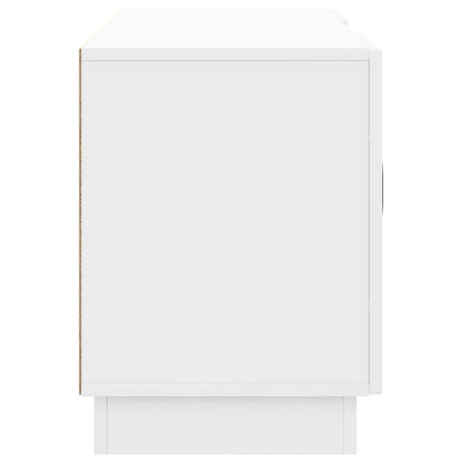 Mobile TV Bianco Lucido 102 x 34,5 x 47 cm Legno ingegnerizzato | homemem39