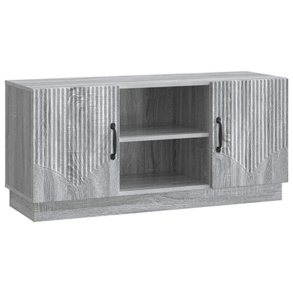 Mobile TV Grigio Sonoma 102 x 34,5 x 47 cm Legno ingegnerizzato | homemem39