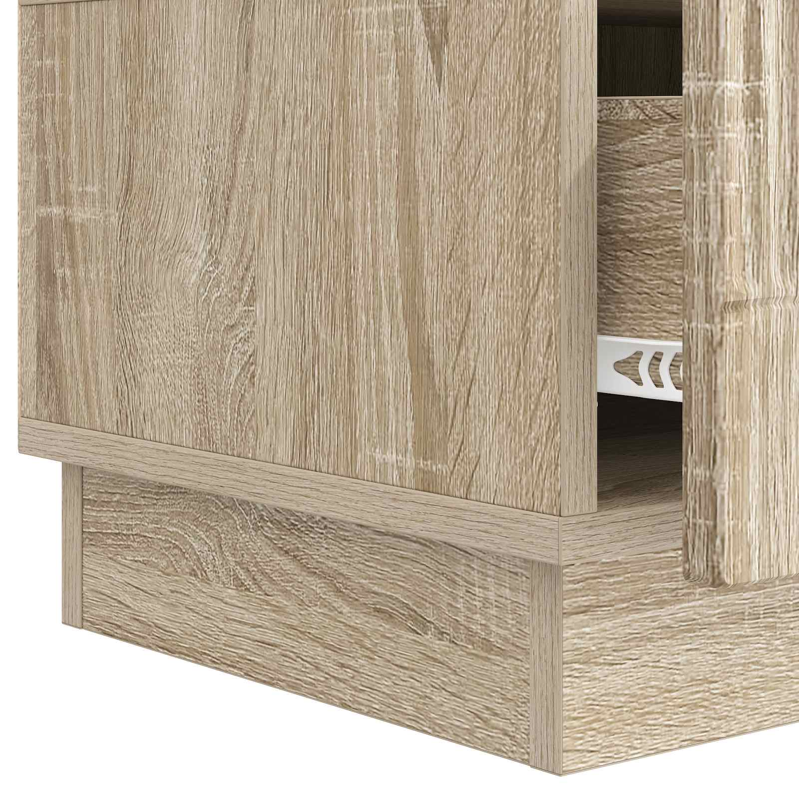 Mobile TV Rovere Sonoma 147 x 34,5 x 27 cm Legno ingegnerizzato | homemem39