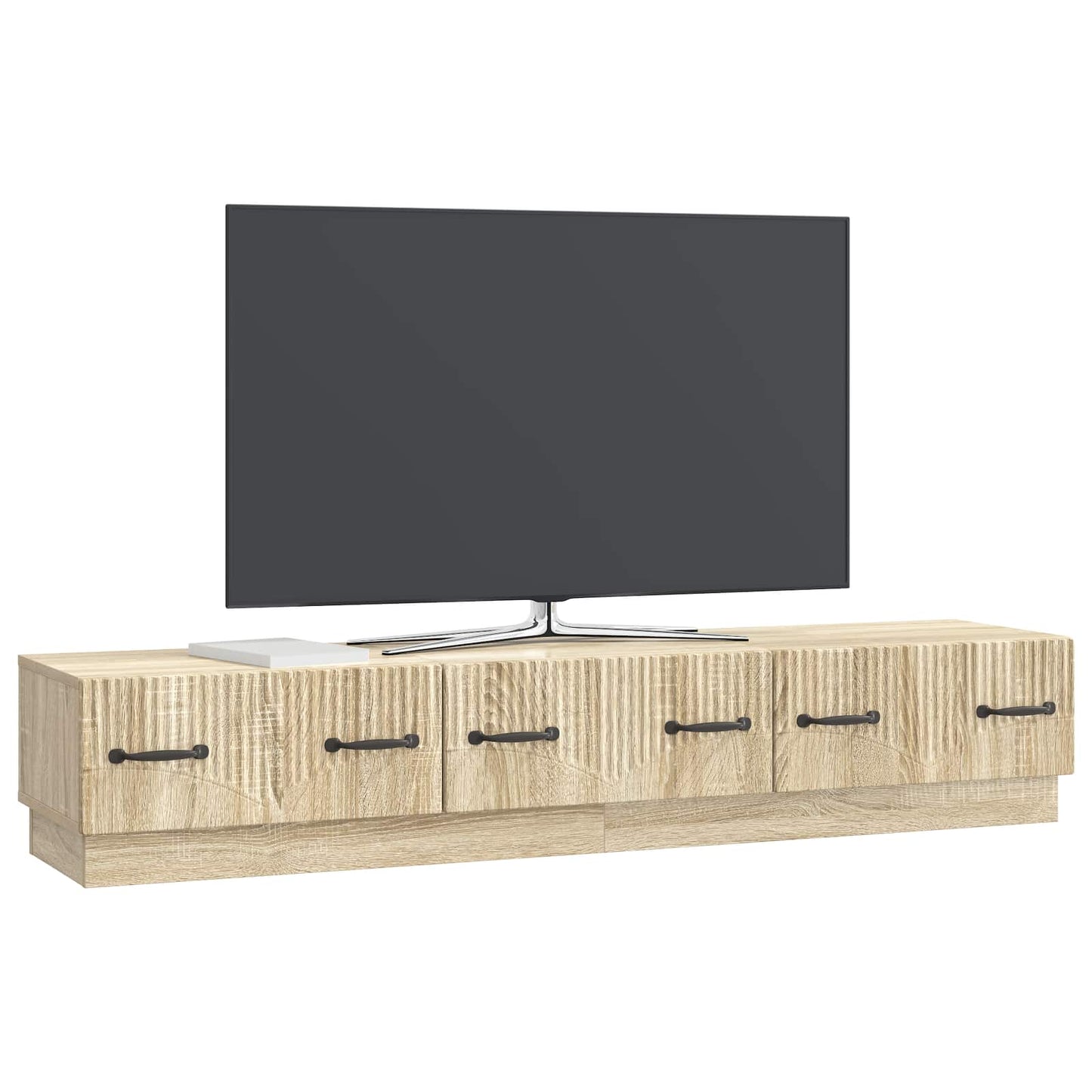 Mobile TV Rovere Sonoma 147 x 34,5 x 27 cm Legno ingegnerizzato | homemem39