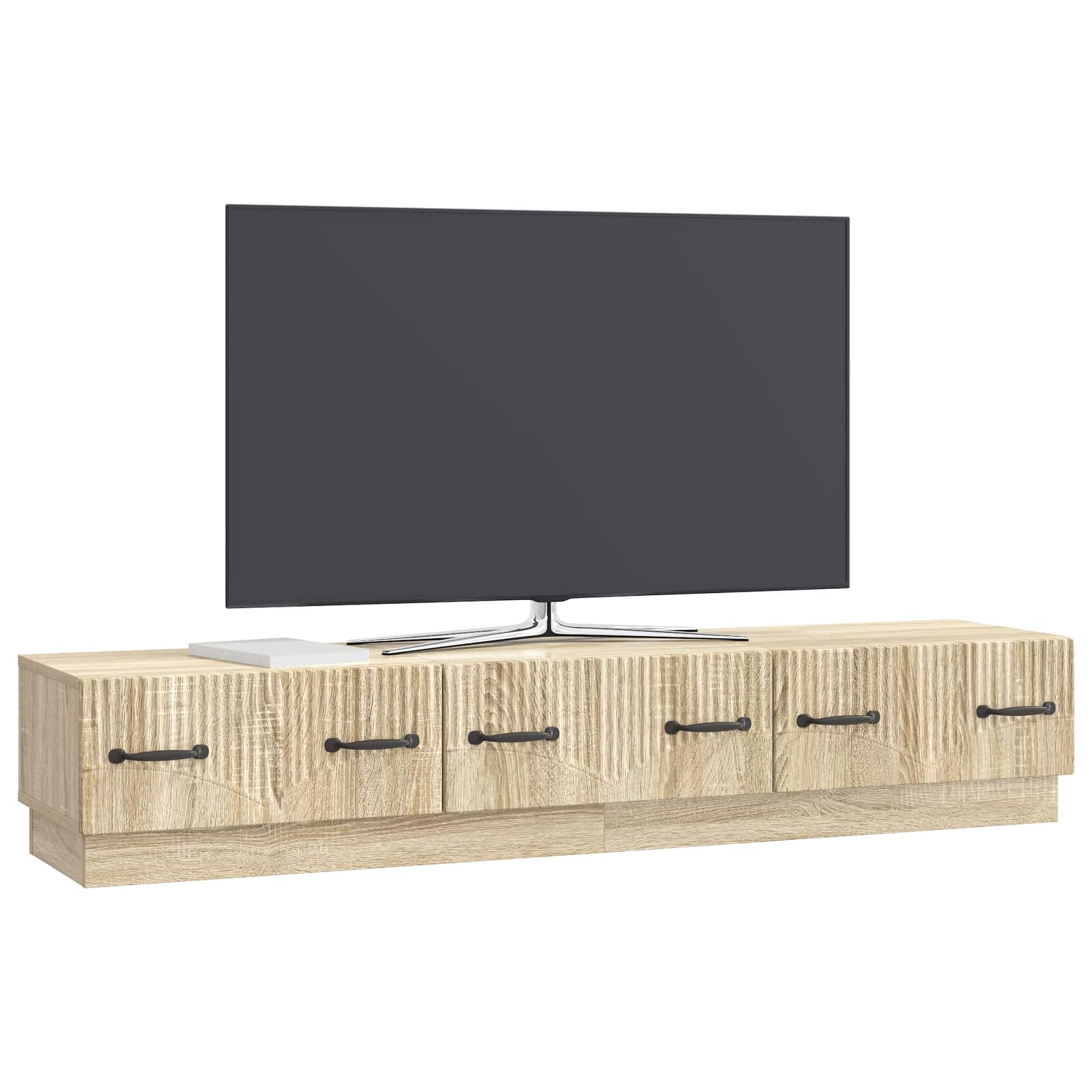 Mobile TV Rovere Sonoma 147 x 34,5 x 27 cm Legno ingegnerizzato | homemem39