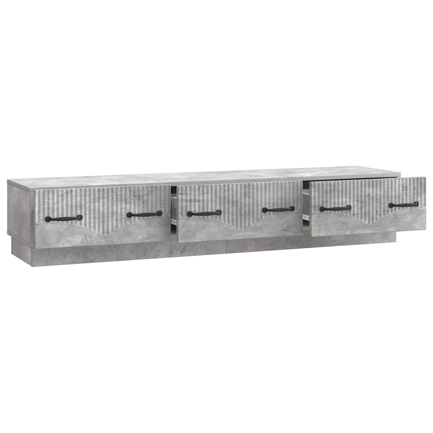 Mobile TV con cassetto Grigio Cemento 147 x 34,5 x 27 cm | homemem39