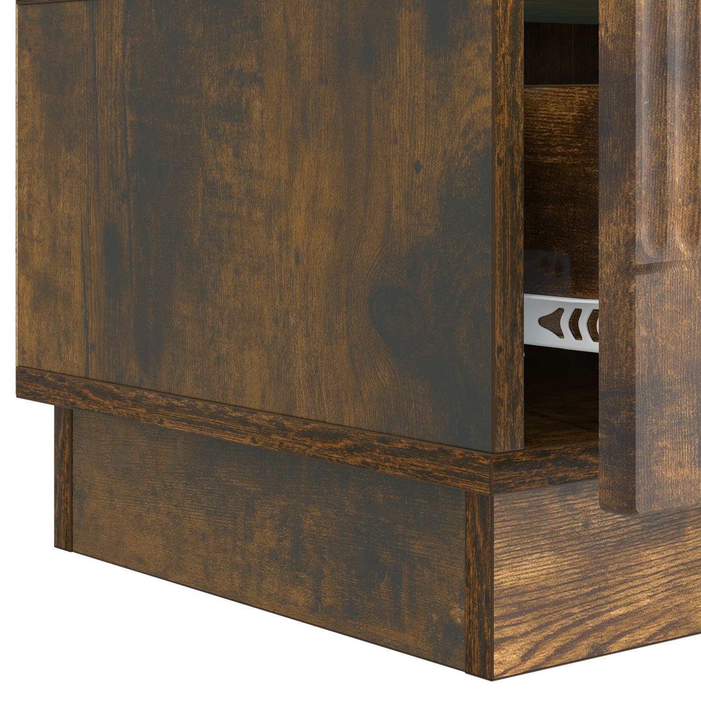 Mobile TV Rovere Fumo 147 x 34,5 x 27 cm Legno ingegnerizzato | homemem39