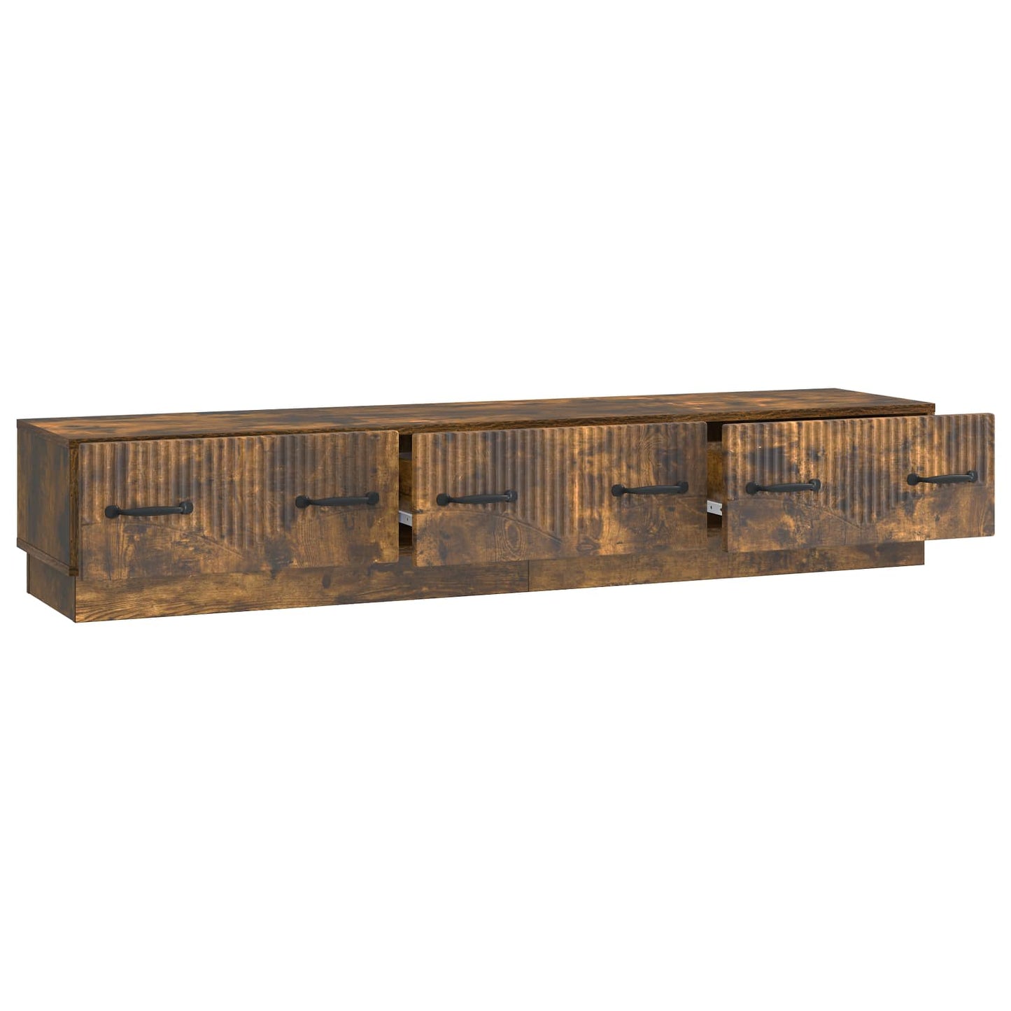 Mobile TV Rovere Fumo 147 x 34,5 x 27 cm Legno ingegnerizzato