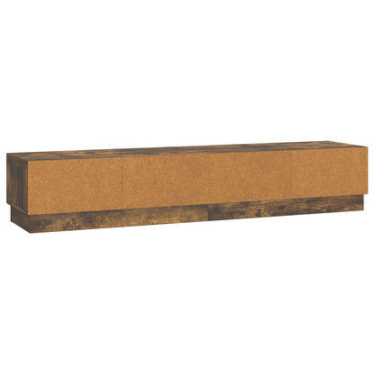 Mobile TV Rovere Fumo 147 x 34,5 x 27 cm Legno ingegnerizzato | homemem39