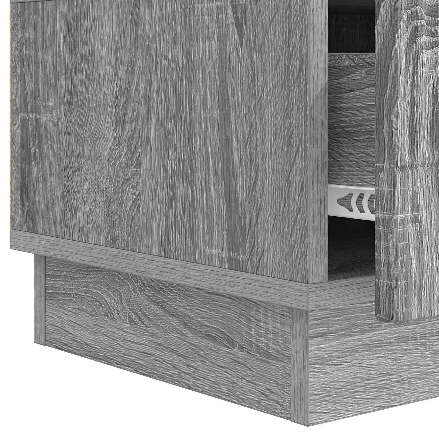 Mobile TV Grigio Sonoma 147 x 34,5 x 27 cm Legno ingegnerizzato | homemem39