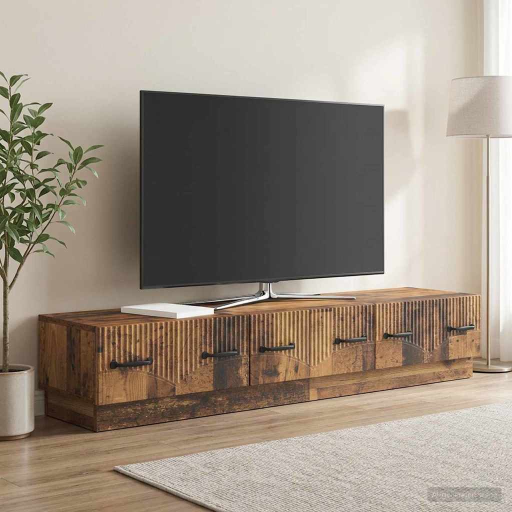 Mobile TV Legno antico 147 x 34,5 x 27 cm Legno ingegnerizzato