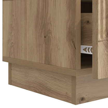 Mobile TV con cassetto Rovere Artigianale 147 x 34,5 x 27 cm | homemem39