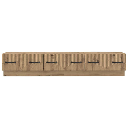 Mobile TV con cassetto Rovere Artigianale 147 x 34,5 x 27 cm | homemem39