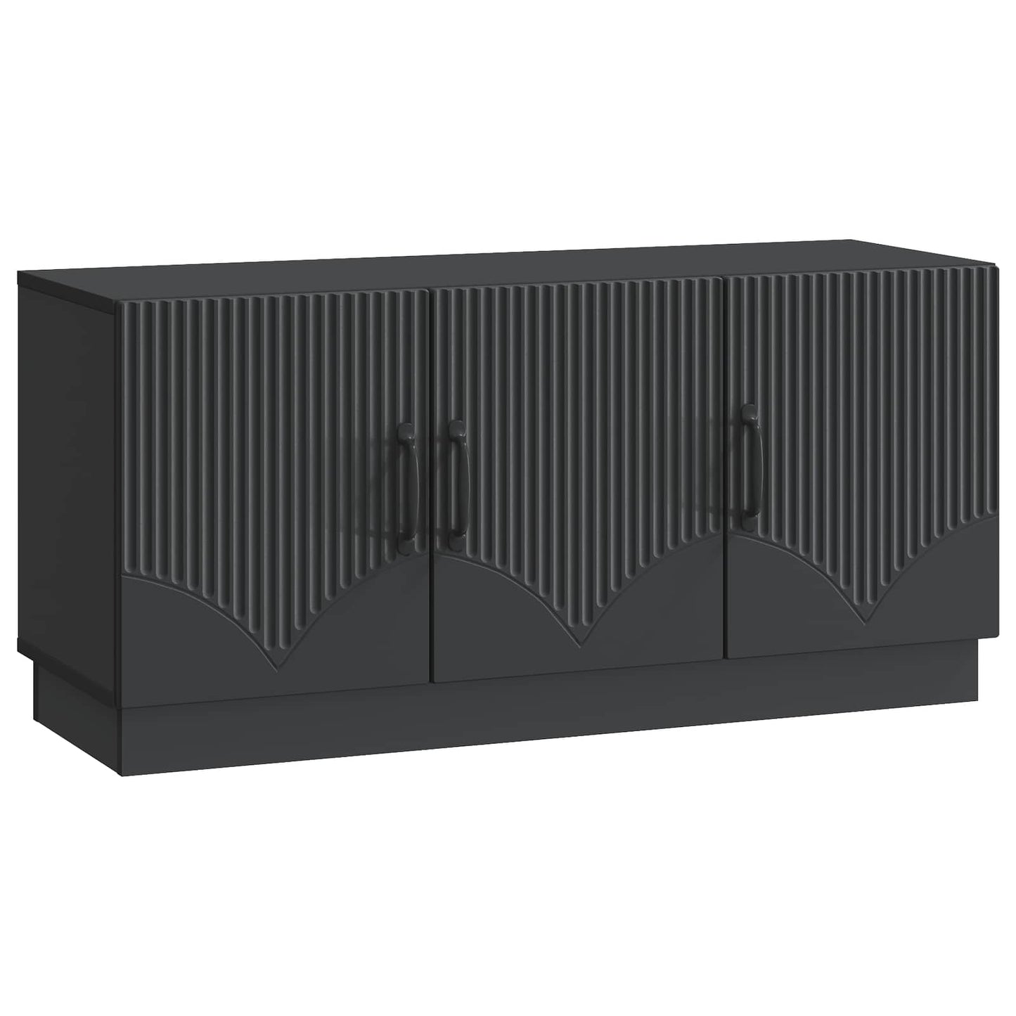 Mobile TV Nero 99 x 34,5 x 47 cm Legno ingegnerizzato | homemem39