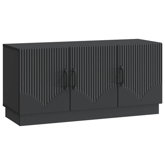 Mobile TV Nero 99 x 34,5 x 47 cm Legno ingegnerizzato | homemem39