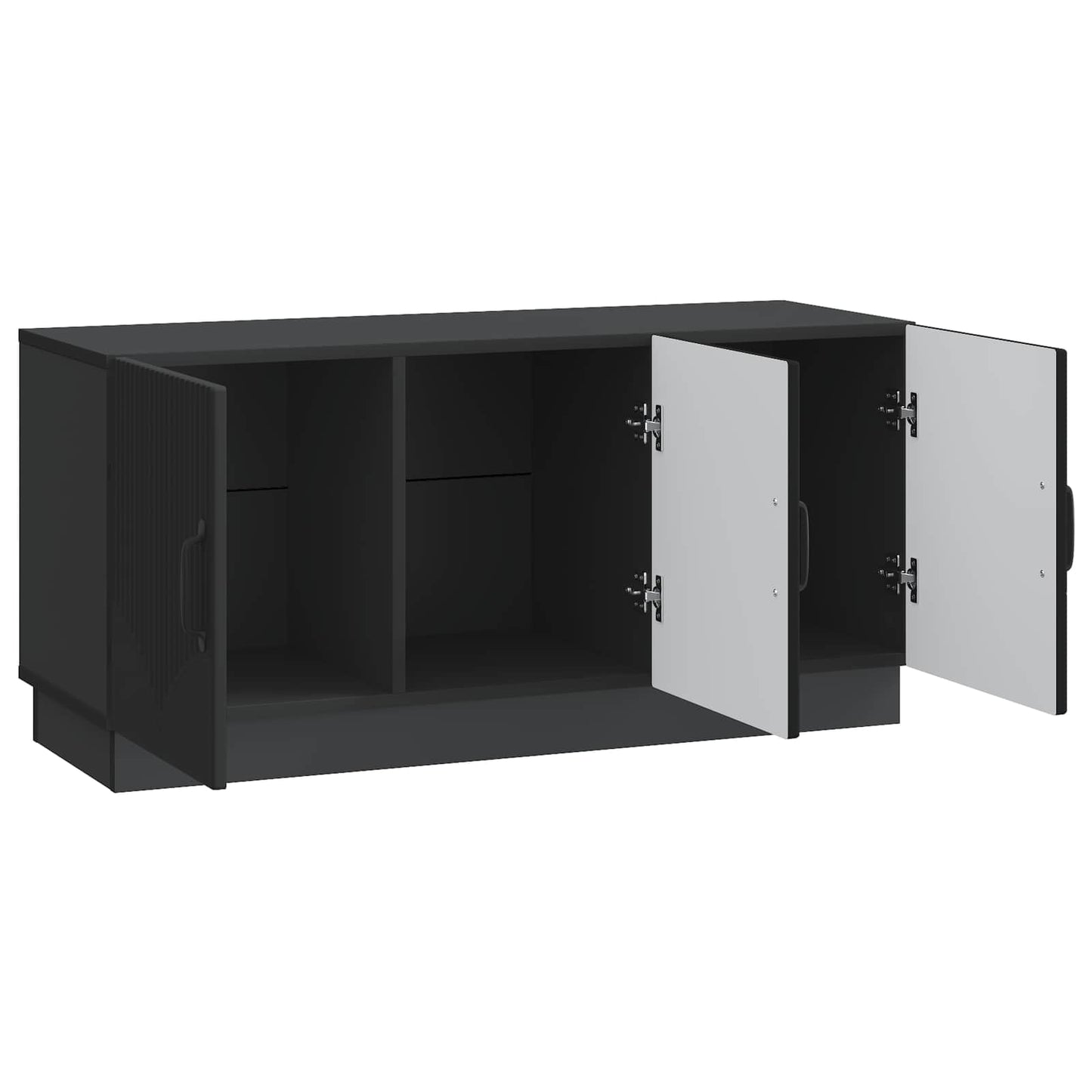 Mobile TV Nero 99 x 34,5 x 47 cm Legno ingegnerizzato | homemem39